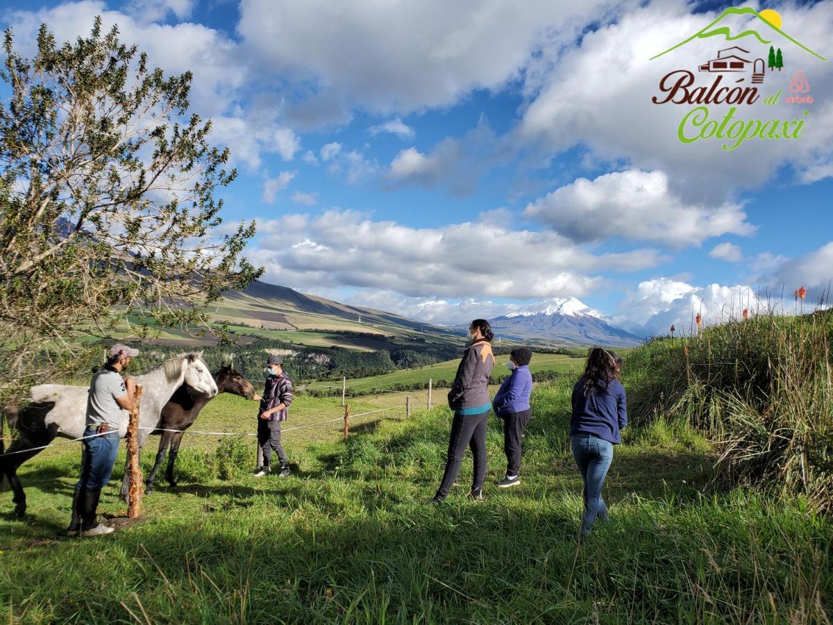 Balcon al Cotopaxi Hosteria Sangolquí Exterior foto