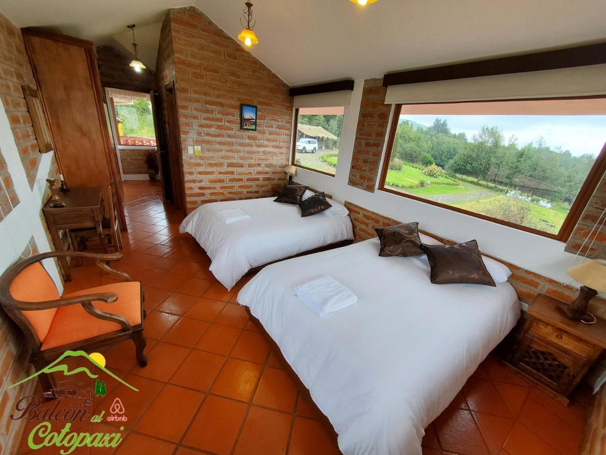 Balcon al Cotopaxi Hosteria Sangolquí Exterior foto